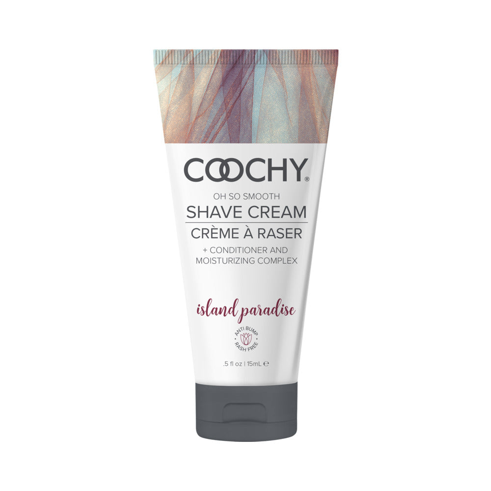 Coochy - Coochy Shave Cream Island Paradise 0.5 oz. - Sexual Wellness - Cream