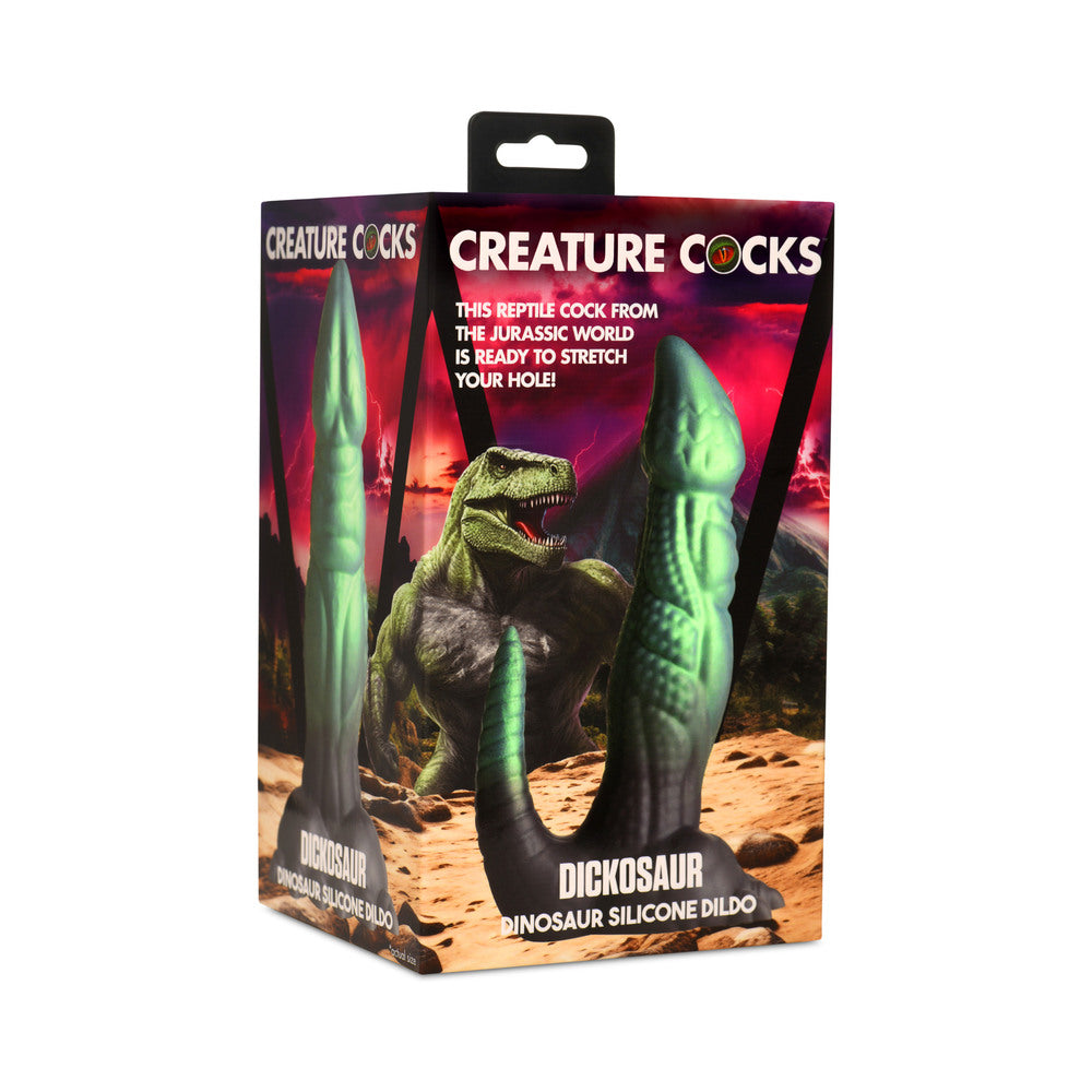 XR Brands - Creature Cocks Dickosaur Dinosaur Silicone Dildo - Dildos - Silicone