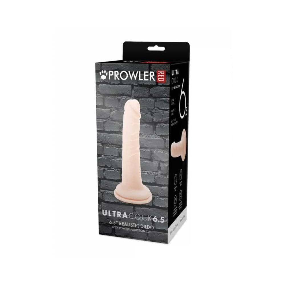 Prowler RED - Prowler RED Ultra Cock 6.5 in. Realistic Dildo Vanilla - Dildos - PVC