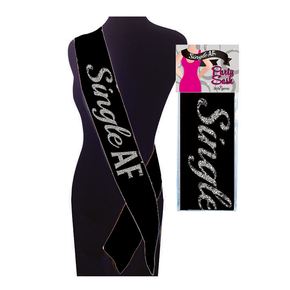 Little Genie - Single AF Party Sash - Novelties & Games