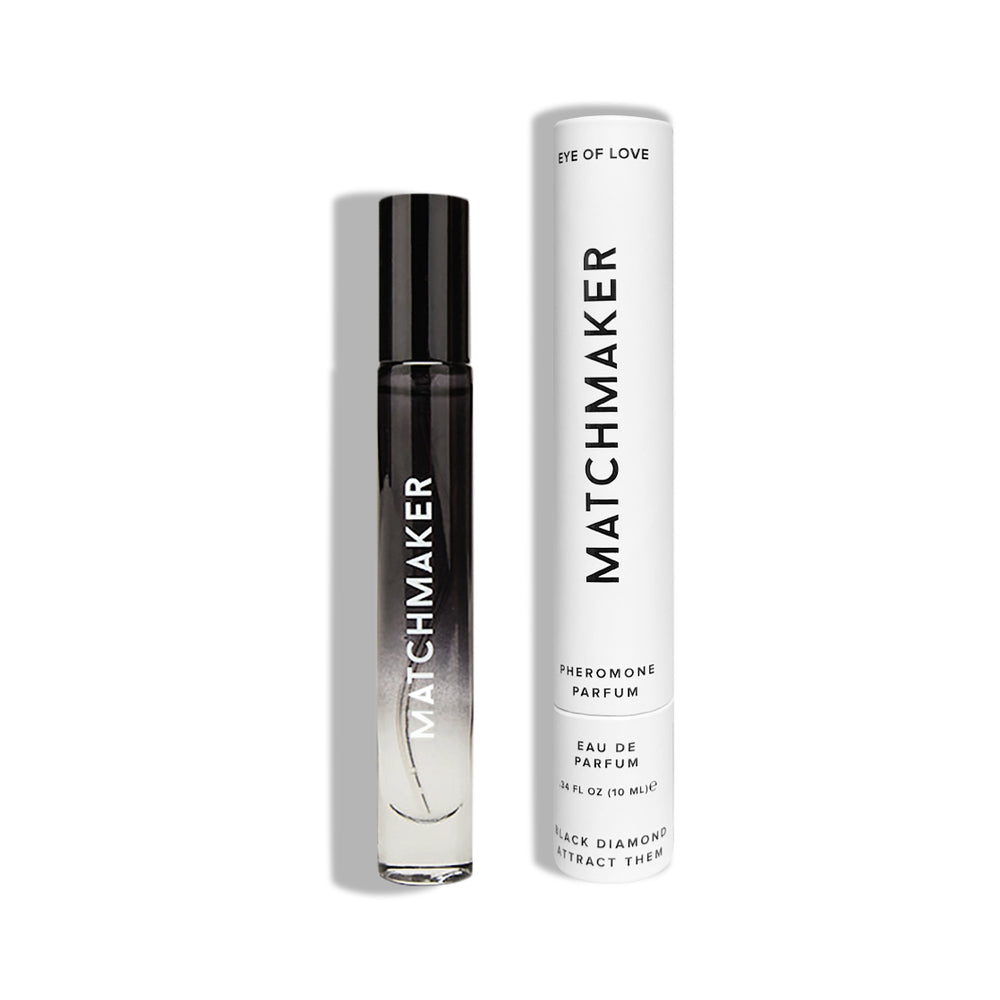 Eye of Love - Eye of Love Matchmaker Black Diamond Attract Them LGBTQ Pheromone Parfum 10 ml - Supplements & Enhancers - Liquid