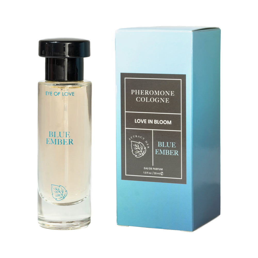 Eye of Love - Eye of Love Bloom Attract Her Pheromone Parfum Blue Ember 1 oz. - Supplements & Enhancers - Liquid