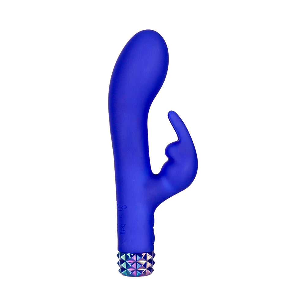 BMS - M''Lady Bunny Vibrator 6 in. Blue - Vibrators