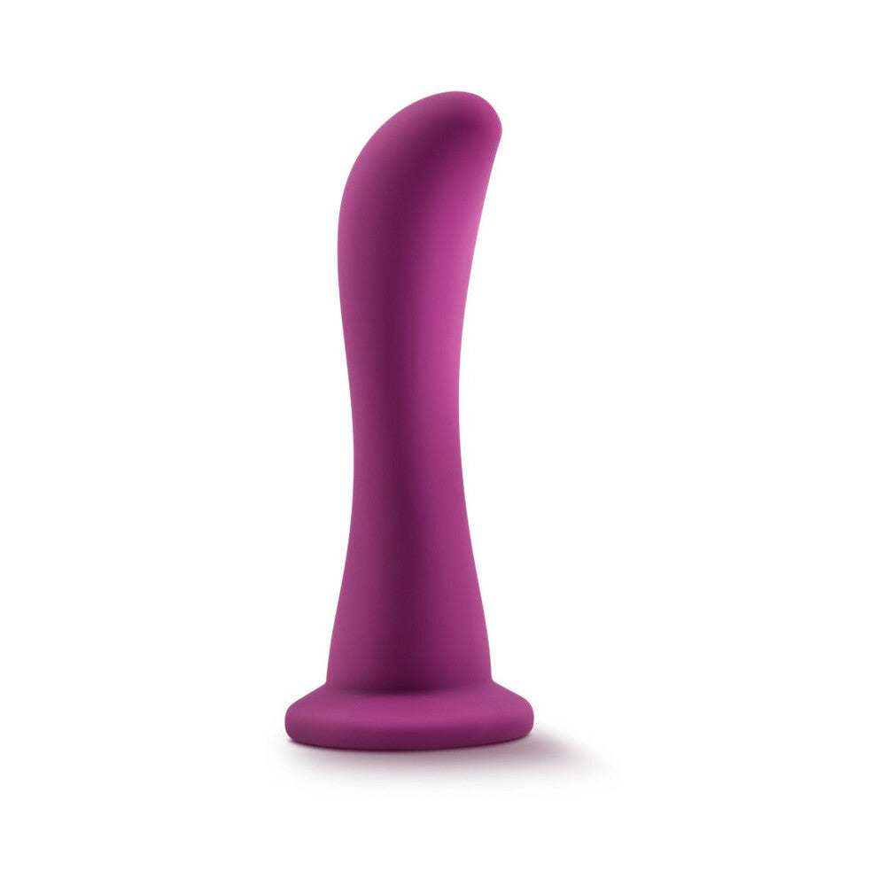Blush - Temptasia Bellatrix 6.25 in. Curved Dildo Plum - Dildos - Silicone