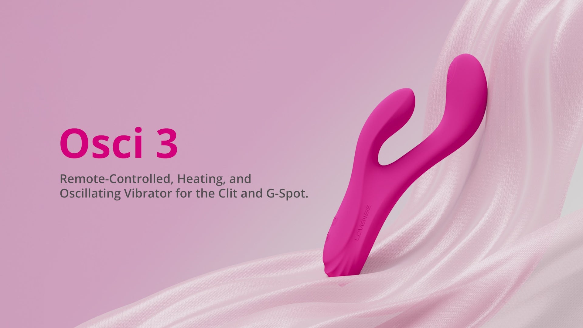 Lovense - Lovense Osci 3 - Vibrators - Silicone