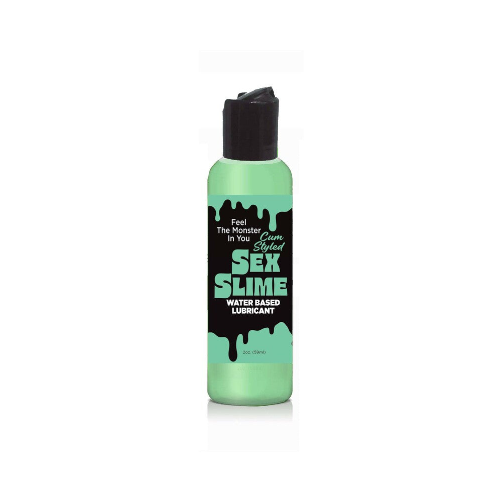 Little Genie - Sex Slime Opaque Green 2 oz. - Lubricants, Creams & Glides - Liquid