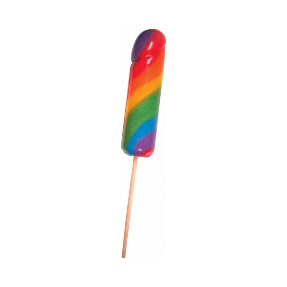 Hott Products - Rainbow Jumbo Cock Pops (Display) - Novelties & Games