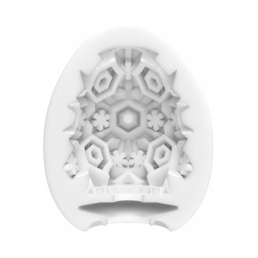 Tenga - Tenga Egg Snow Crystal - Masturbation Aids for Males - TPE/TPR/Elastomers