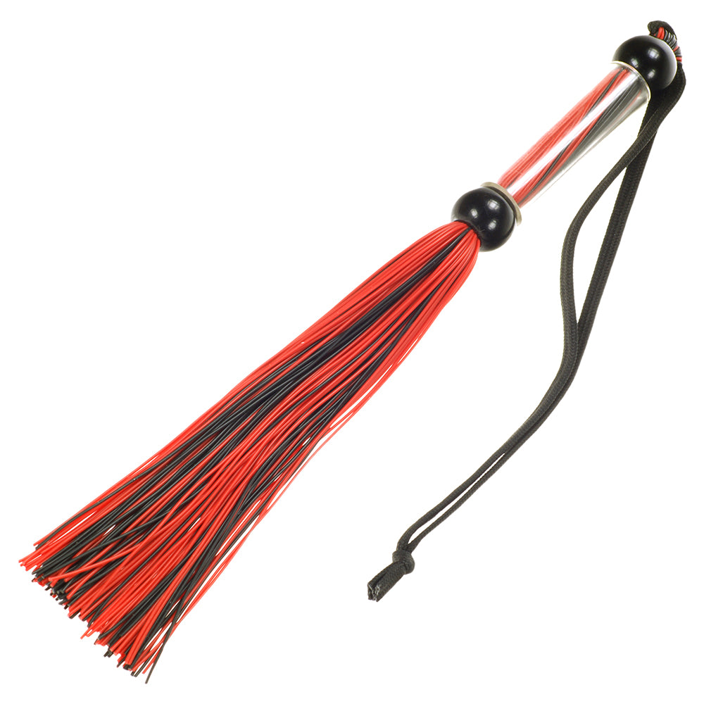 Me You Us - Me You Us Tease and Please Silicone Flogger Black - Bondage & Fetish Toys - Silicone