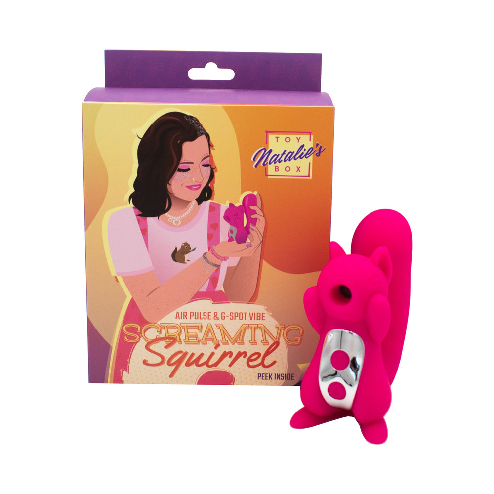 Like A Kitten Screaming Squirrel Air Pulse & G-Spot Vibrator