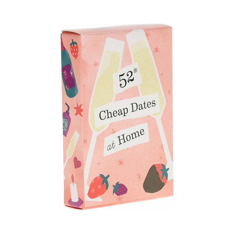 Hachette - 52 Cheap Dates at Home Cards - Novelties & Games