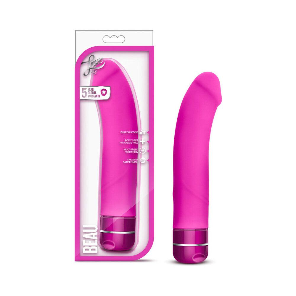 Blush - Luxe Beau Silicone G-Spot Vibrator Pink - Vibrators - Silicone
