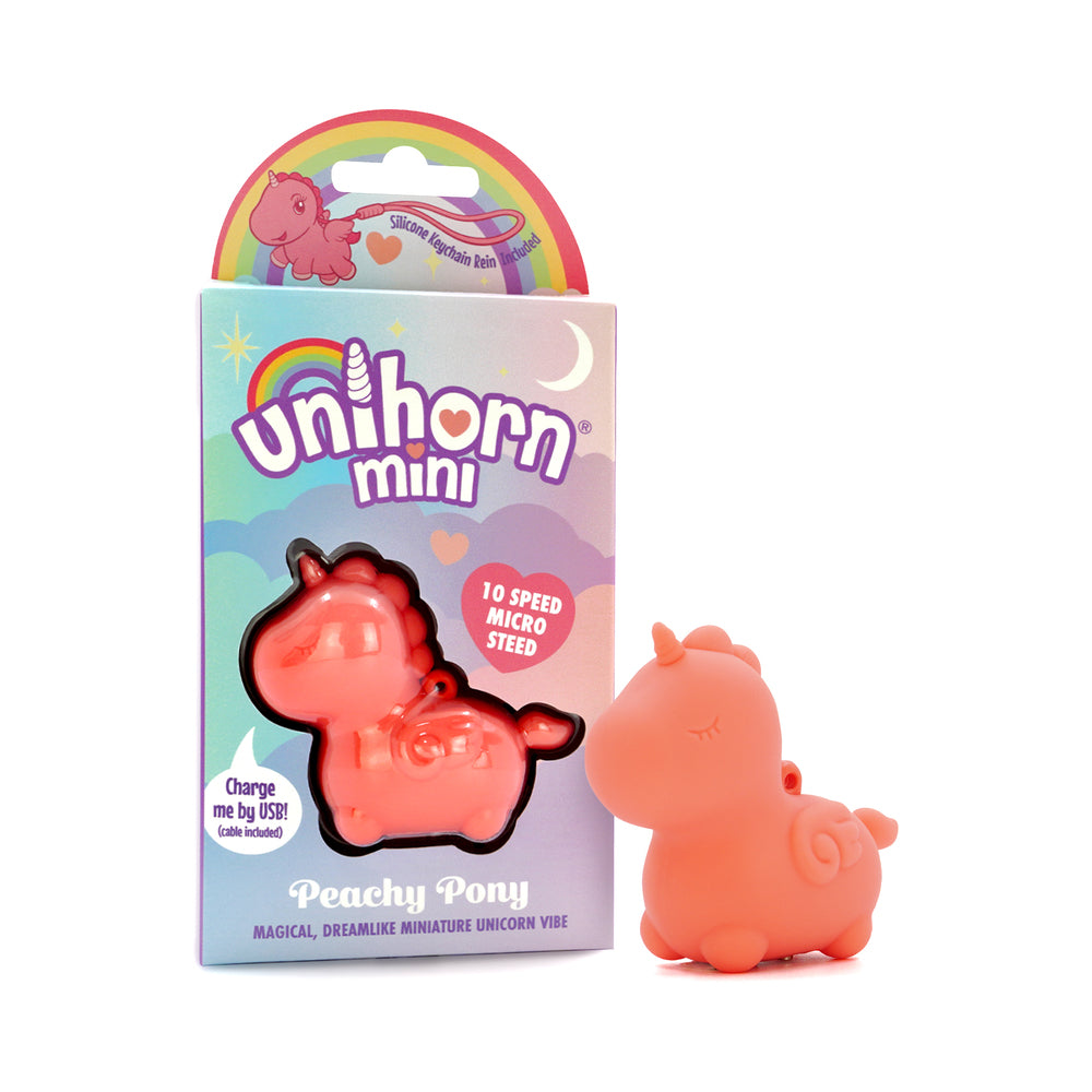 Creative Conceptions - Unihorn Mini Peachy Pony - Vibrators - Silicone