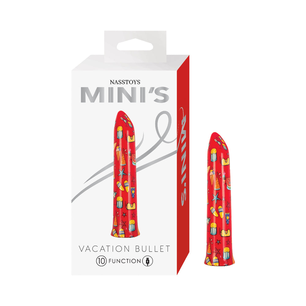 Nasstoys - Nasstoys Mini''s Vacation Bullet Red - Vibrators