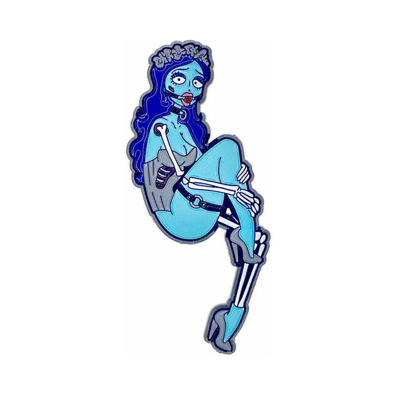 Geeky & Kinky - Geeky & Kinky The Dead Bride Enamel Pin - Novelties & Games - Metal