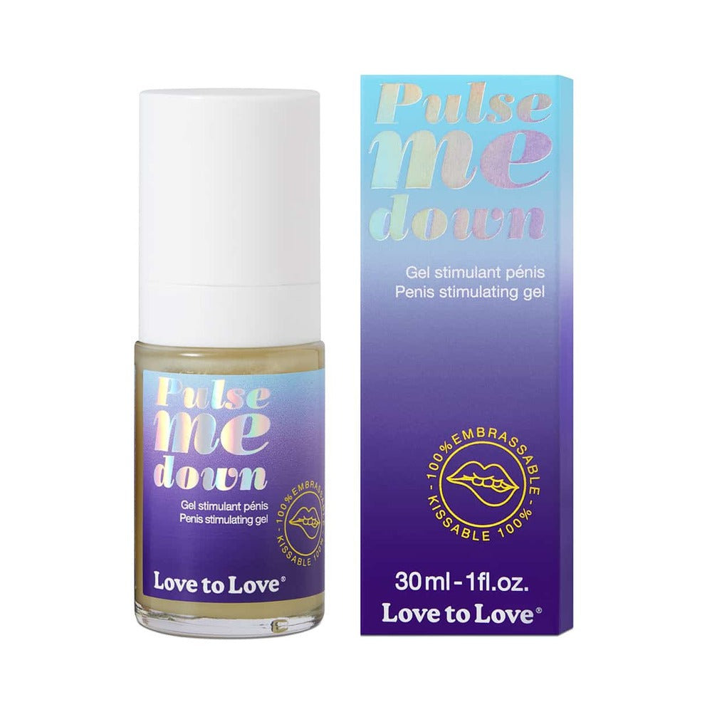 Lovely Planet - Love to Love Pulse Me Down Penis Stimulating Gel 1 oz. - Supplements & Enhancers
