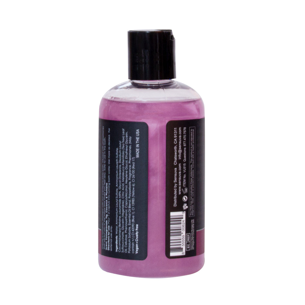 Sensuva - Sensuva Big Flirt Pheromone-Infused Bubble Bath Sweet Secrets 8 oz. - Sexual Wellness - Liquid