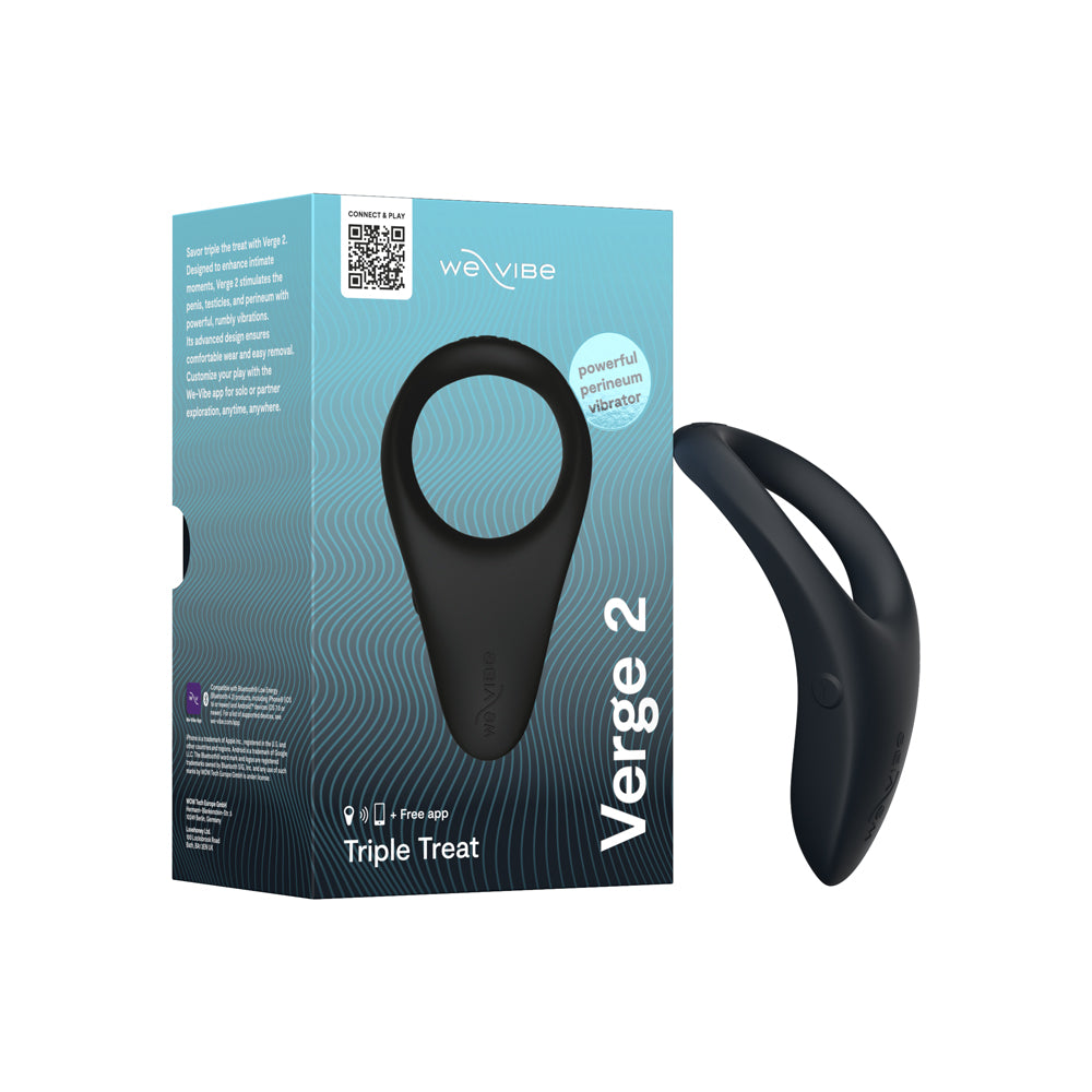 We-Vibe - We-Vibe Verge 2 Cockring Black - Cockrings