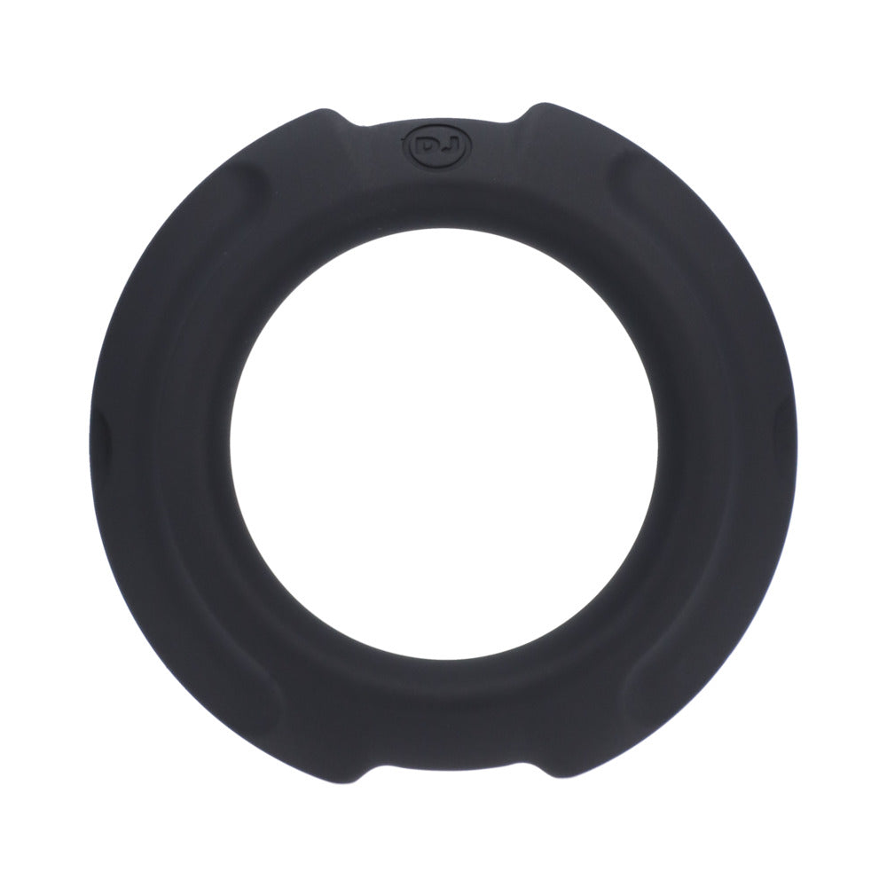 Doc Johnson - OptiMALE FlexiSteel Silicone, Metal Core Cock Ring 43 mm Black - Cockrings - Silicone