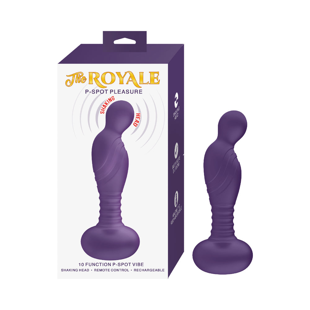 Nasstoys - The Royale P-Spot Pleasure Purple - Anal Toys & Stimulators