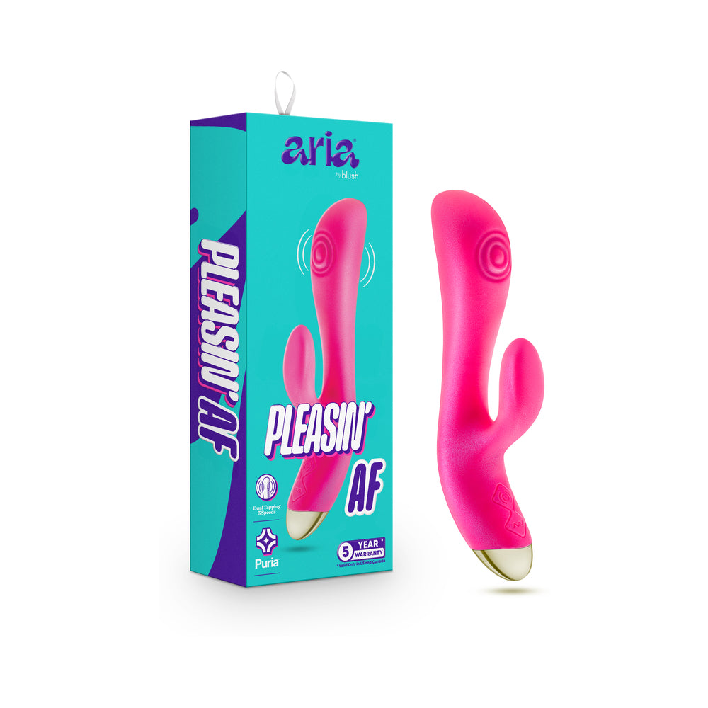Blush - Aria Pleasin'' AF Fuchsia - Vibrators - Silicone