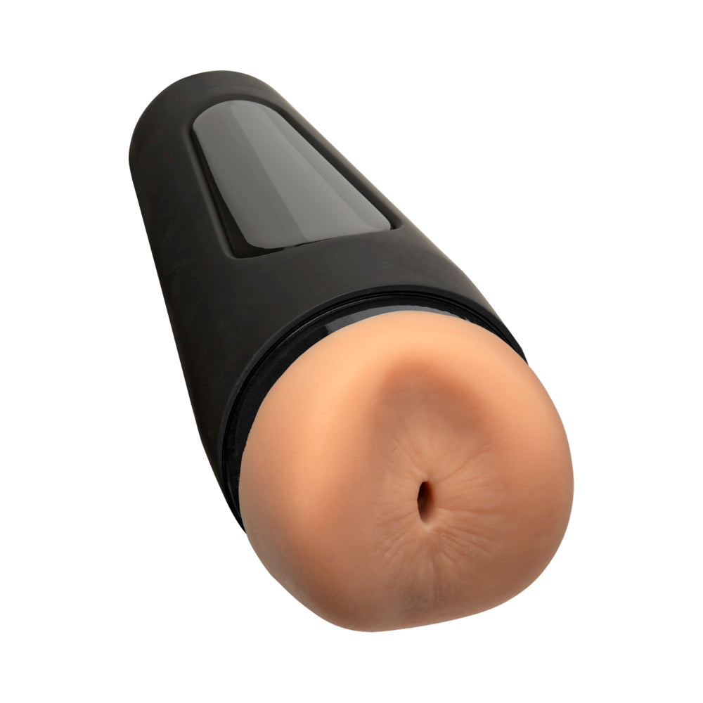Doc Johnson - Man Squeeze- Ryan Bones - ULTRASKYN Stroker - Ass Vanilla - Masturbation Aids for Males - TPE/TPR/Elastomers