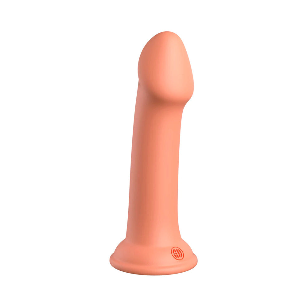 Pipedream - Dillio Platinum Collection Big Hero 6 in. Silicone Dildo Peach - Dildos - Silicone