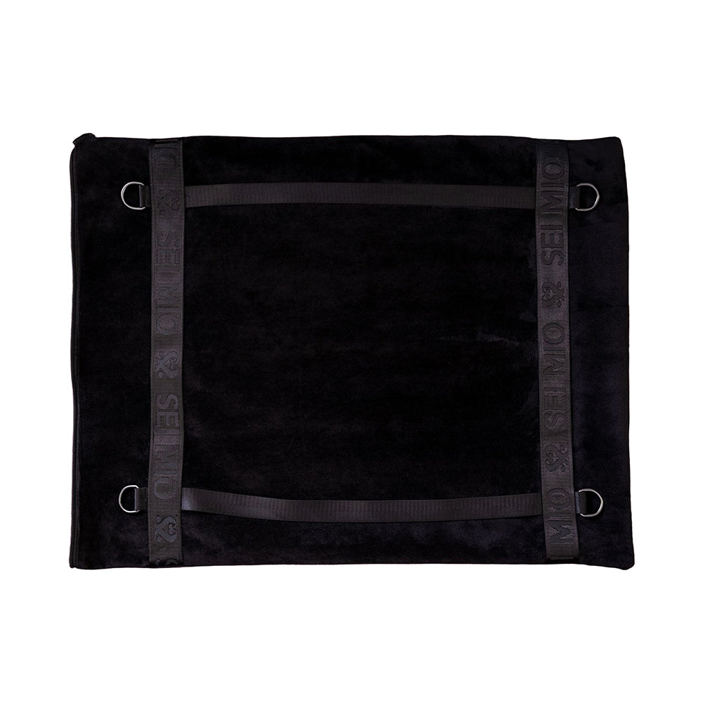 Creative Conceptions - SEI MIO Pillow Talk Positional Pillow Support with Restraint Options - Bondage & Fetish Toys
