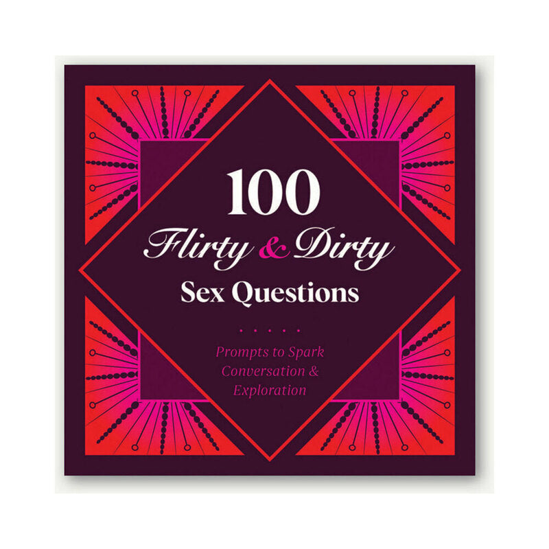 Hachette - 100 Flirty & Dirty Sex Questions Game - Novelties & Games - Paper