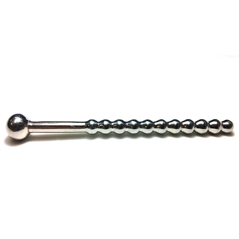 Rouge Garments - Rouge Beaded Urethral Sound w/Stopper - General - Metal