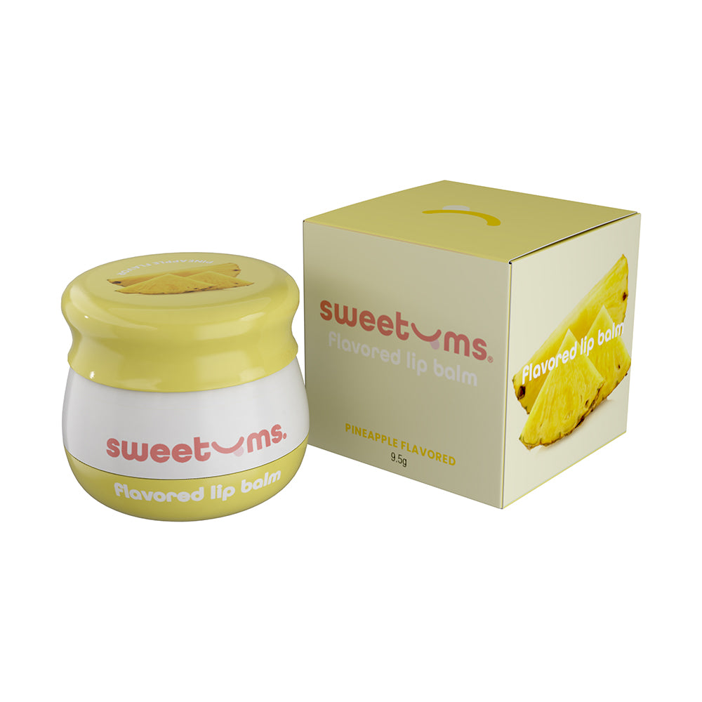 Sweetums - Sweetums Pineapple Flavored Lip Balm - Lubricants, Creams & Glides