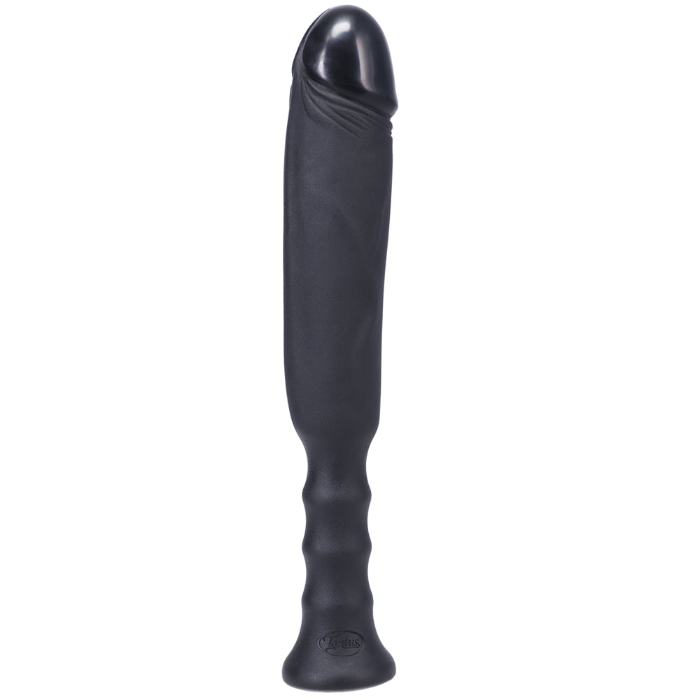 Tantus - Tantus Anaconda Ergonomic Handle Dildo Onyx - Dildos - Silicone