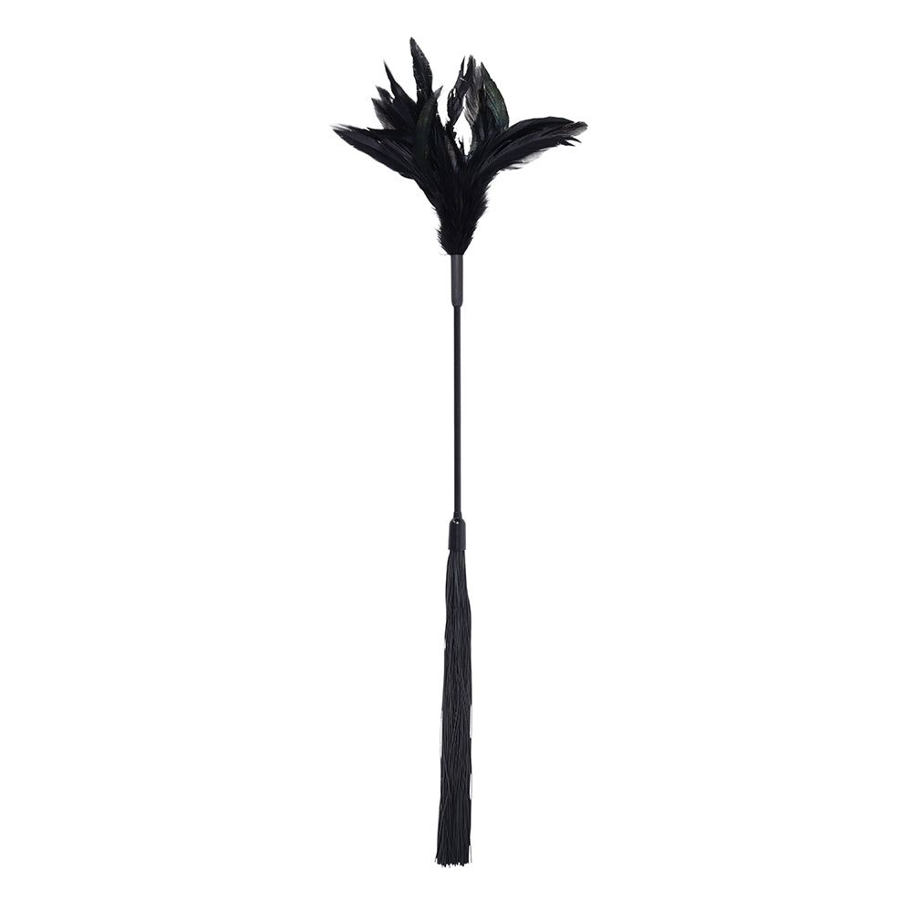 Sportsheets - Sportsheets Sex & Mischief Shadow Feather Tickler - Bondage & Fetish Toys