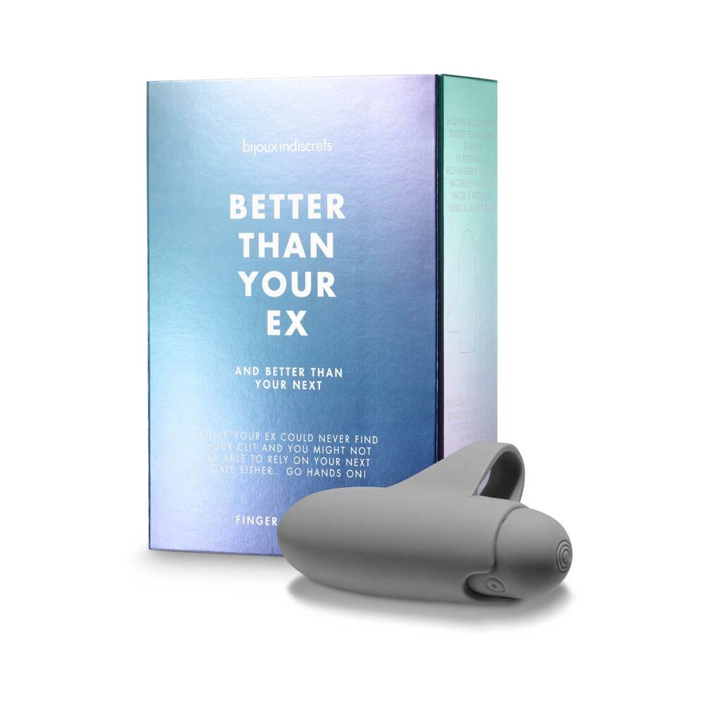 Bijoux Indiscrets - Clitherapy Better Than Your Ex Rechargeable Finger Vibrator - Vibrators