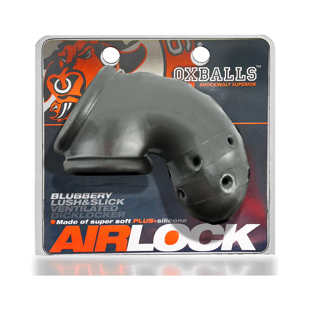 Oxballs - OxBalls Airlock Air-Lite Vented Chastity Steel - General - Silicone