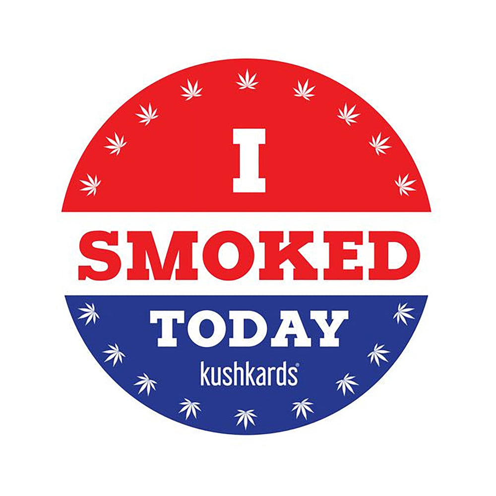 KushKards - I Smoked Today Sticker 3-Pack - Novelties & Games - Paper