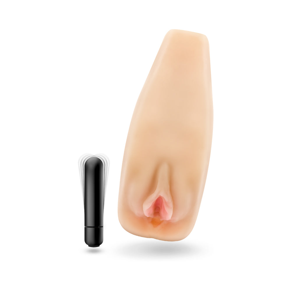 Blush - EnLust Sabrina Male Masturbator with Bullet Vibrator - Masturbation Aids for Males