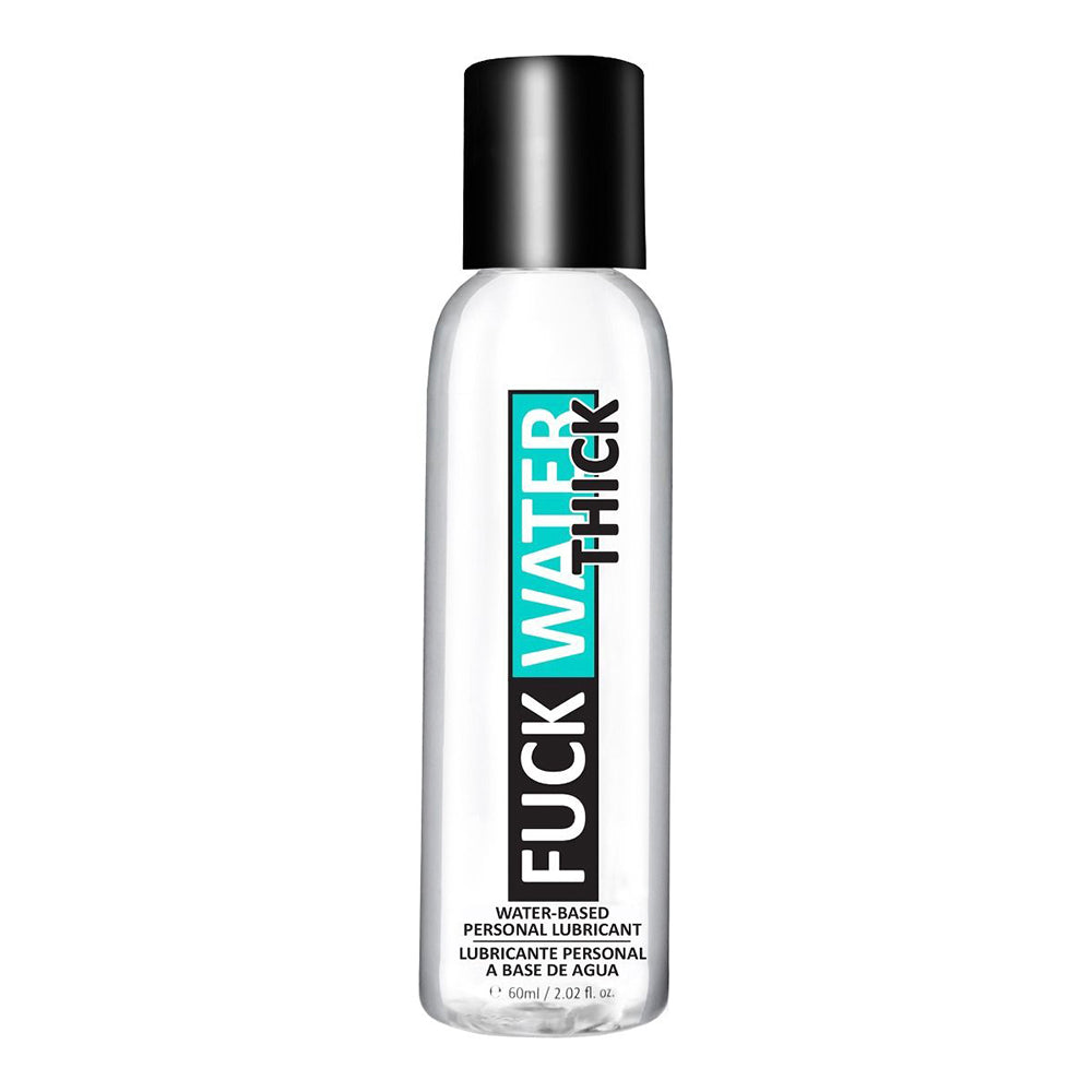 Fuck Water - Fuck Water Thick Clear Water-Based Lubricant 2 oz. - Lubricants, Creams & Glides - Liquid