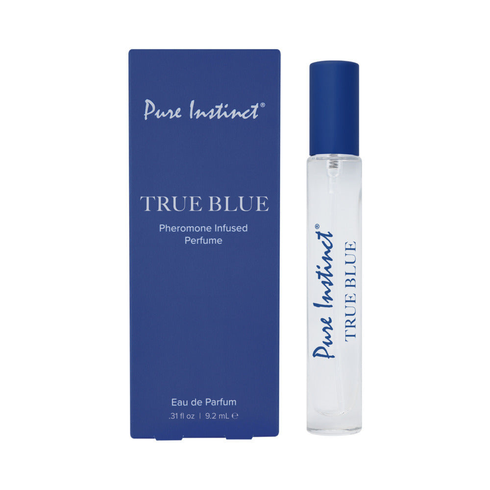 Classic Brands - Pure Instinct Pheromone Perfume Spray True Blue 0.31 oz. - Lubricants, Creams & Glides