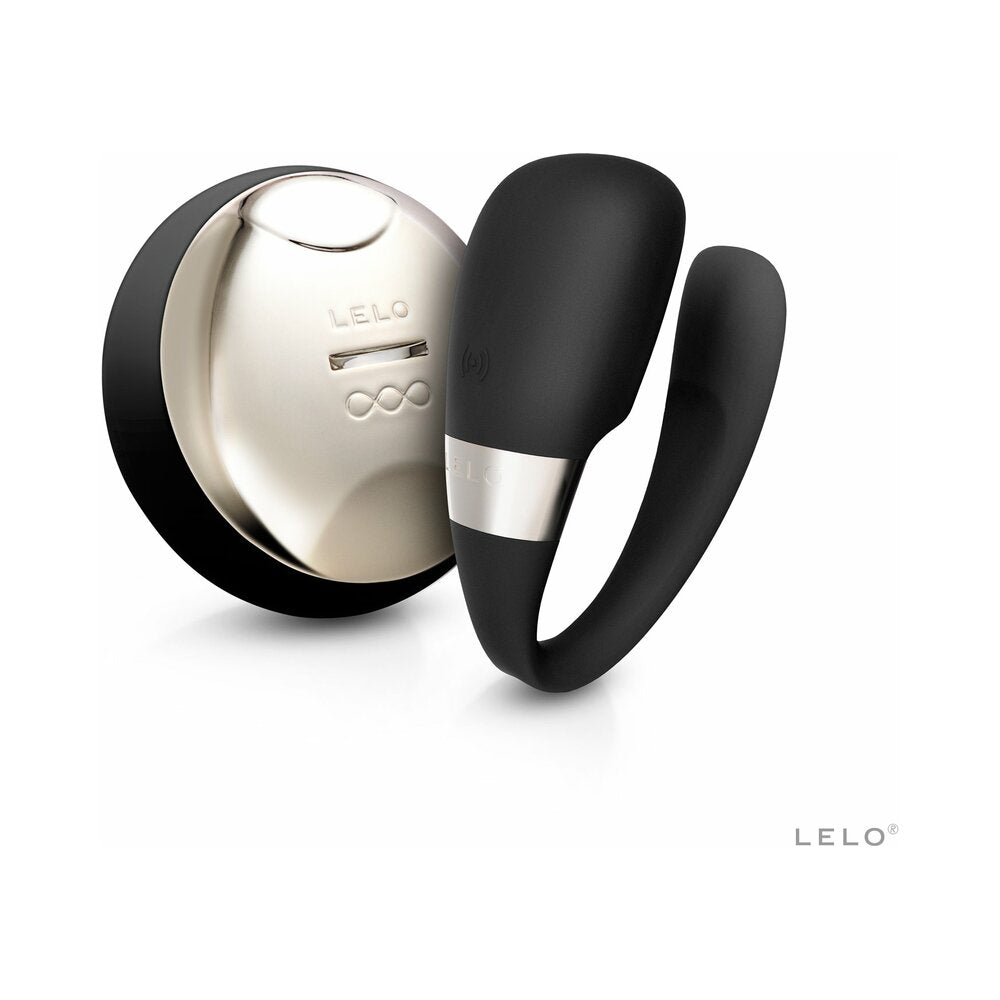 LELO - LELO TIANI 3 Rechargeable Dual Stimulation Couples Vibrator with Remote Black - Vibrators - Silicone