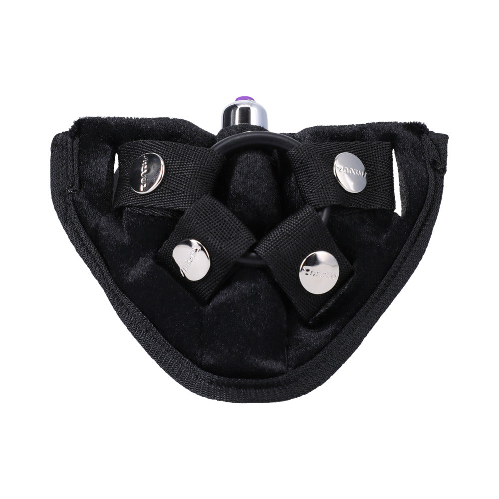 Tantus - Tantus Sport Vibrating Dildo Kit Onyx - Harnesses & Strap-Ons - Silicone