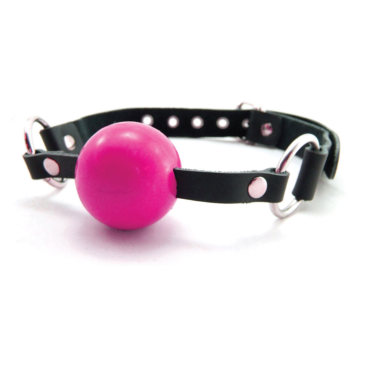 PHS International - Sex Kitten Silicone Ball Gag Pink - Bondage & Fetish Toys - Silicone