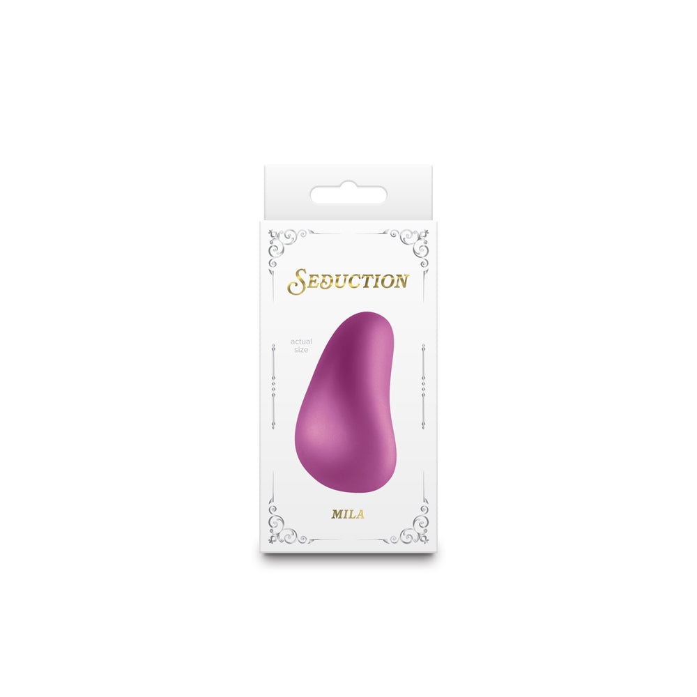 NS Novelties - Seduction Mila Metallic Dusty Rose - Vibrators - Silicone