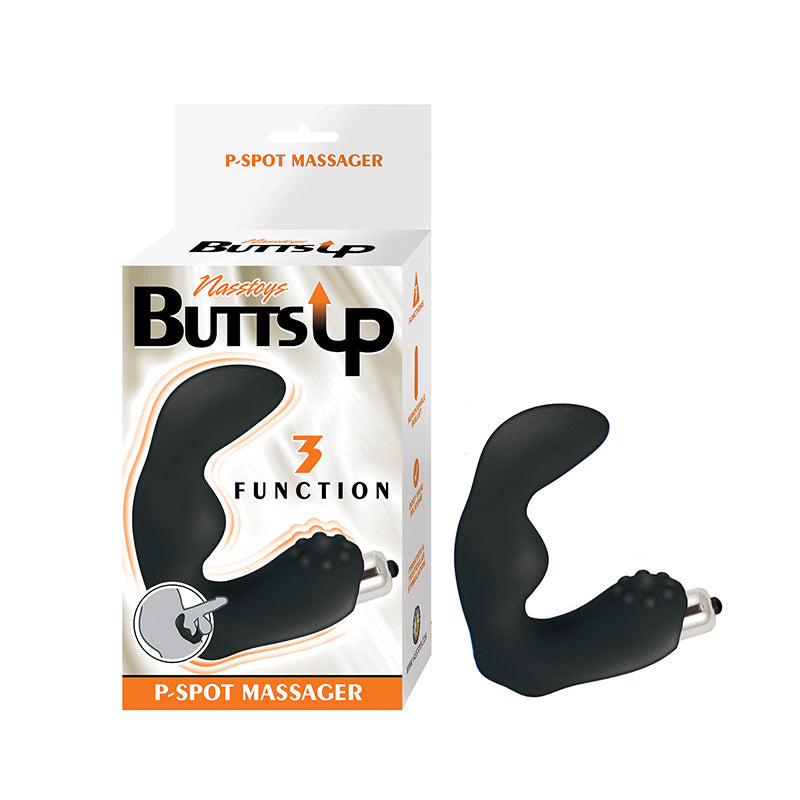 Nasstoys - Butts Up P-Spot Massager - Black - Anal Toys & Stimulators - Silicone