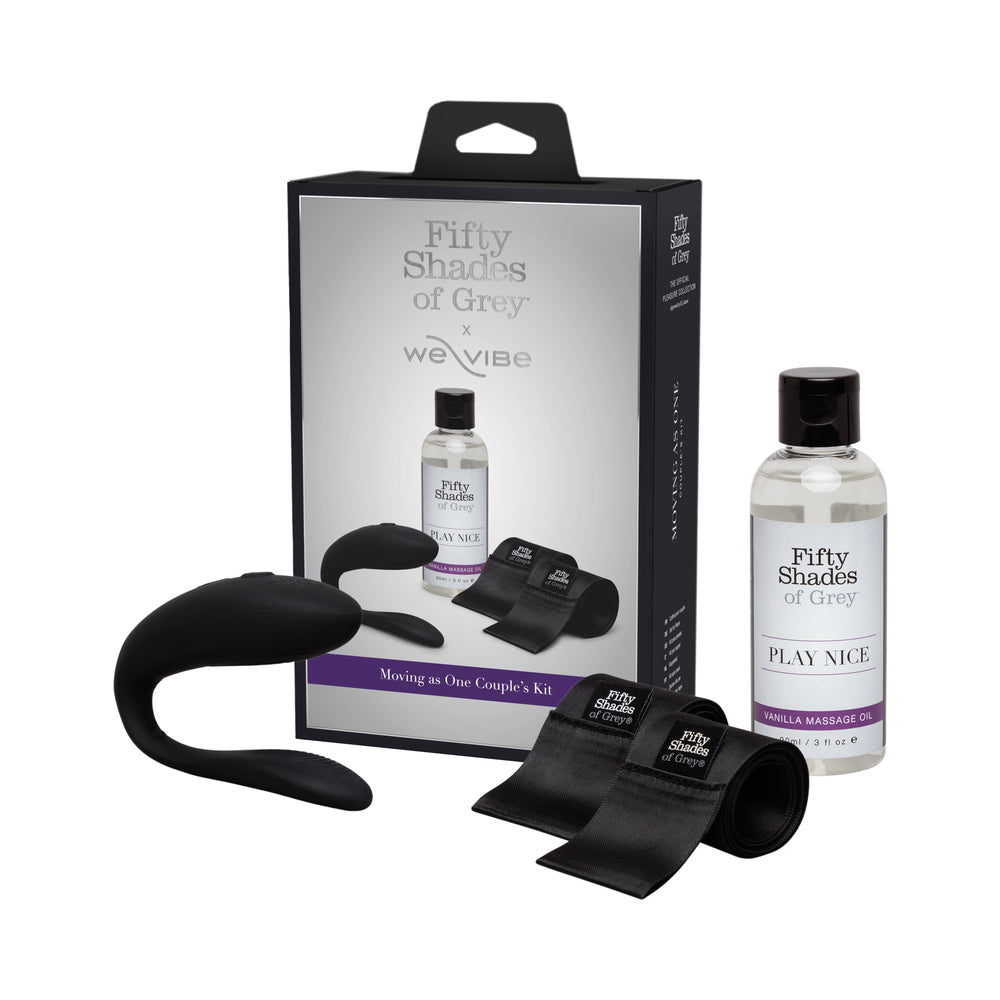 Fifty Shades of Grey - Fifty Shades of Grey We-Vibe Moving As One Kit Black - Couples - Silicone