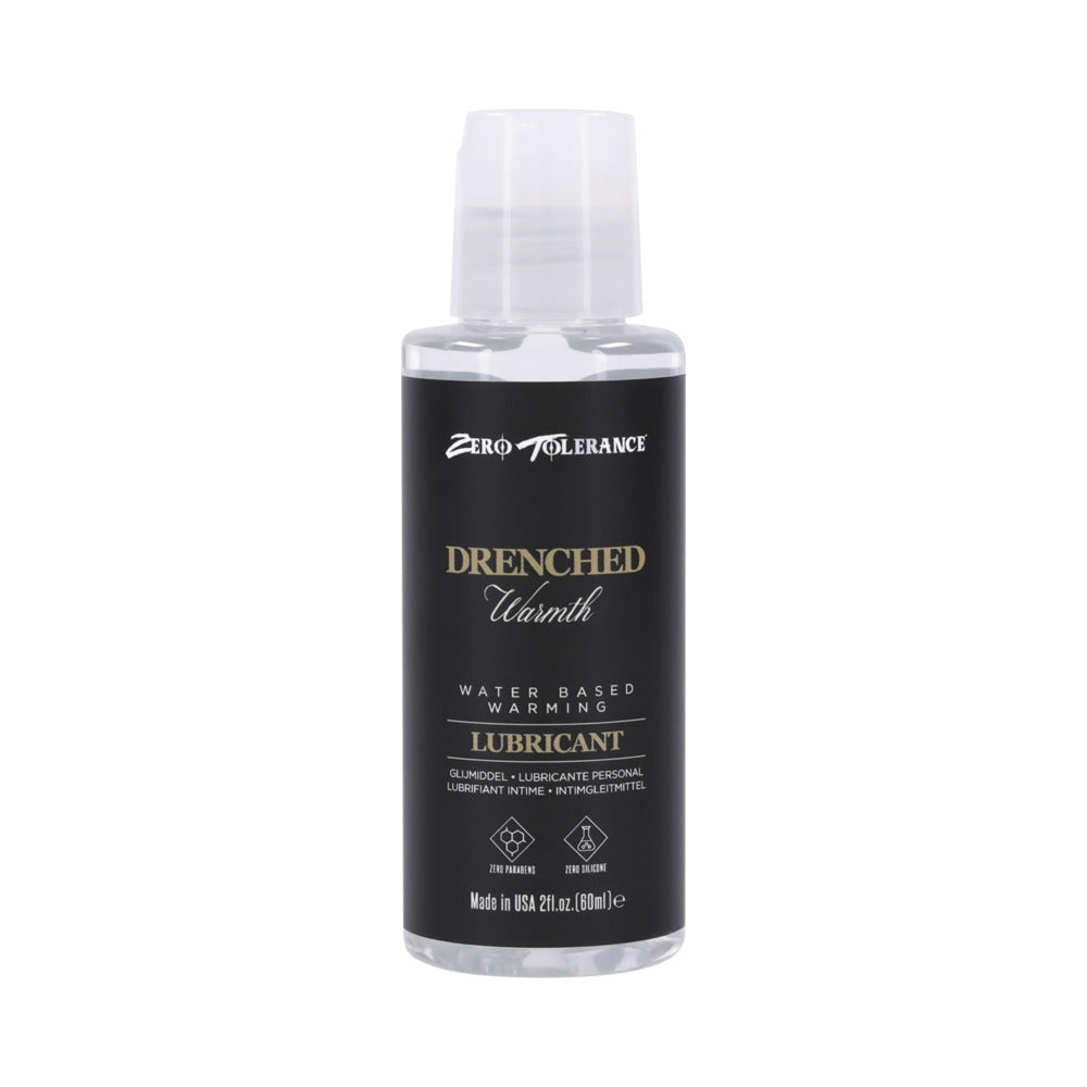 Zero Tolerance - Zero Tolerance Drenched Warmth Water-Based Warming Lubricant 2 oz. - Lubricants, Creams & Glides - Liquid