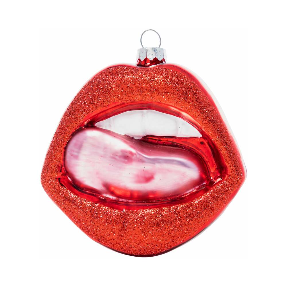 Cheeky - Cheeky Pornament Hot Lips - Novelties & Games - Glass