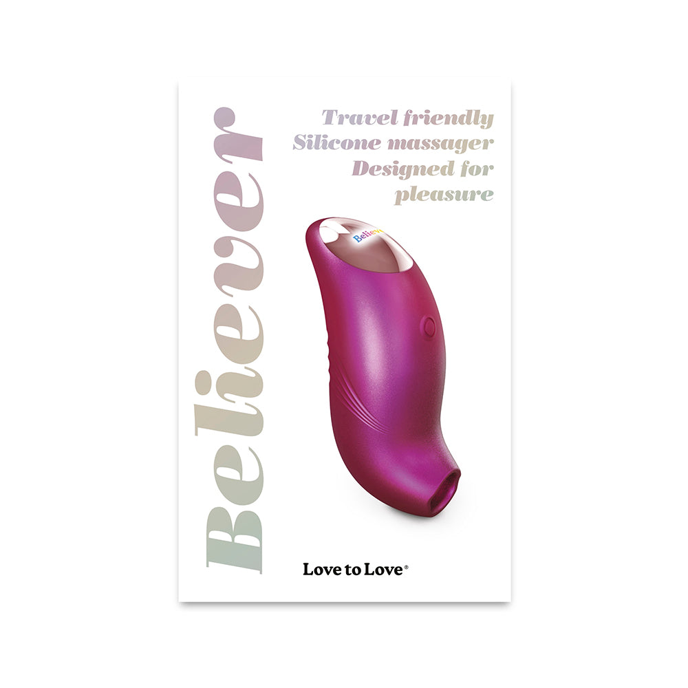 Lovely Planet - Love to Love Believer Iridescent Berry - Vibrators - Silicone