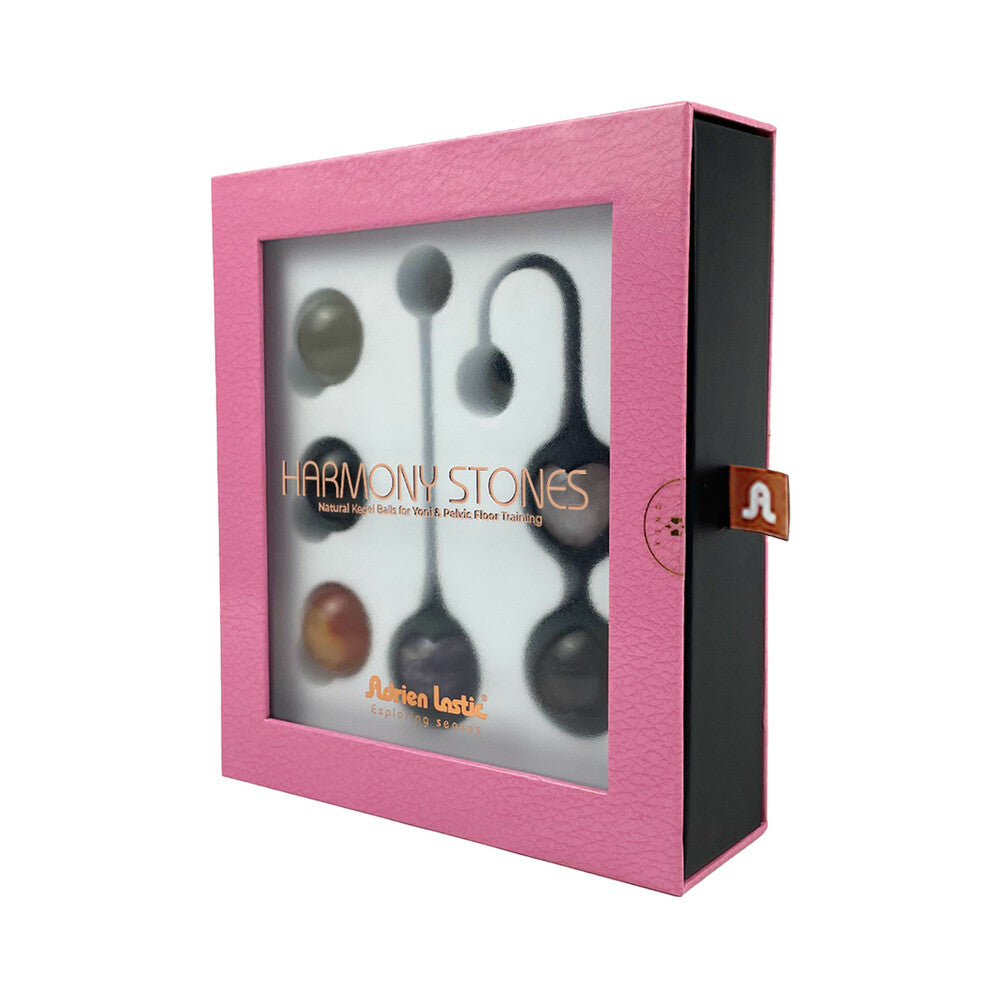 Doc Johnson - Adrien Lastic HARMONY STONES Black - Sexual Wellness