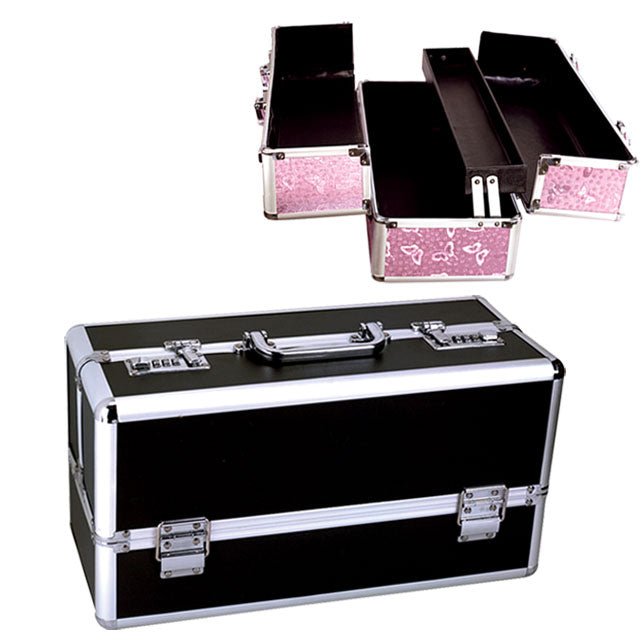 BMS - The Toy Chest Lockable Vibrator Case Large Black - General - Metal
